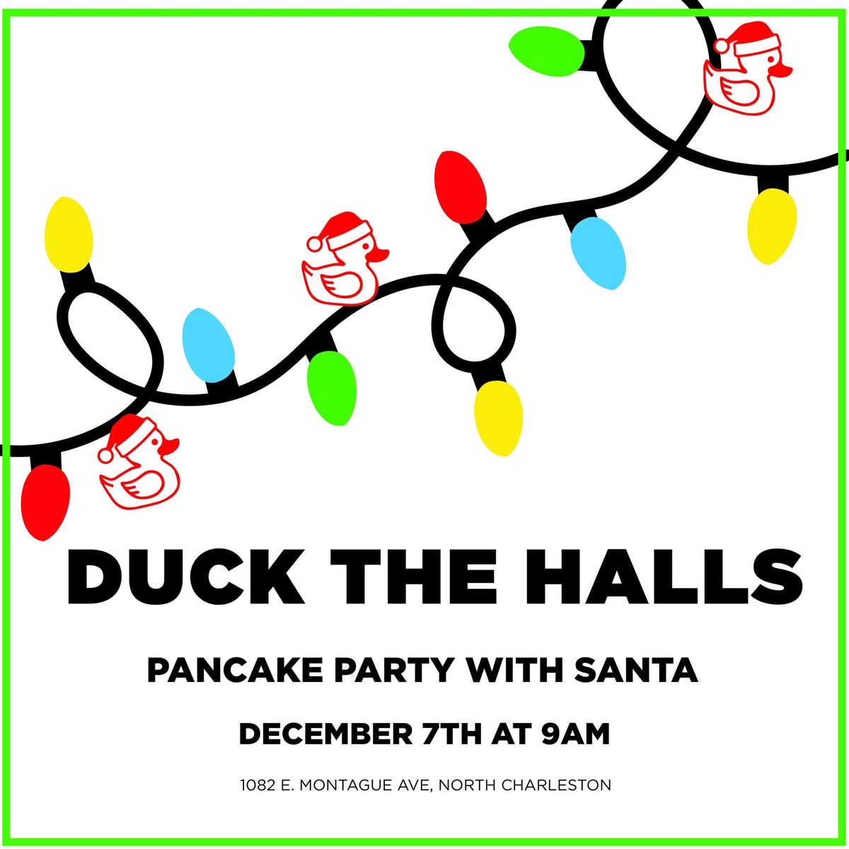 \ud83c\udf84 Duck the Halls: Pancakes with Santa at Odd Duck Market! \ud83c\udf85