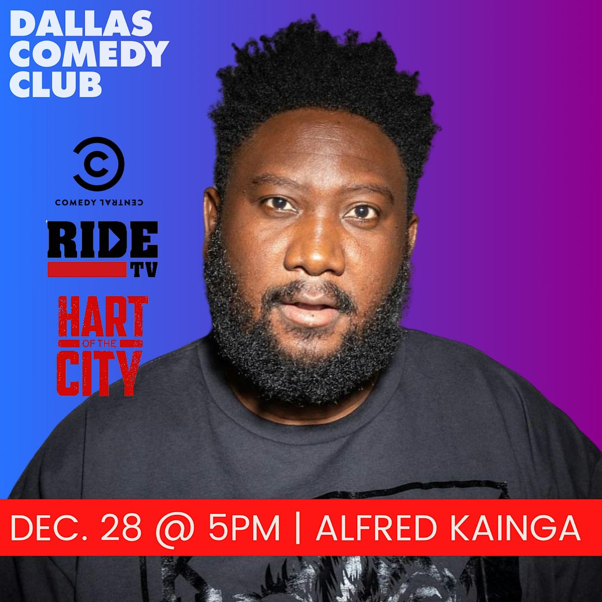 Dallas Comedy Club Presents: ALFRED KAINGA