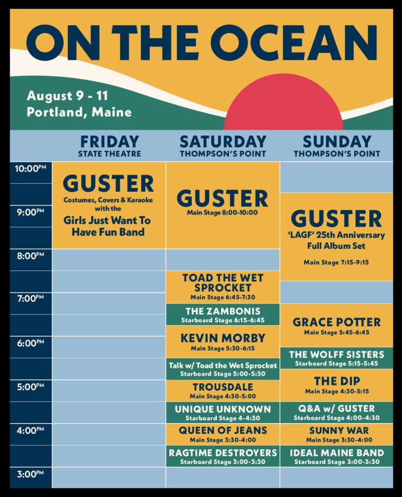 Guster On The Ocean - 2 Day Pass