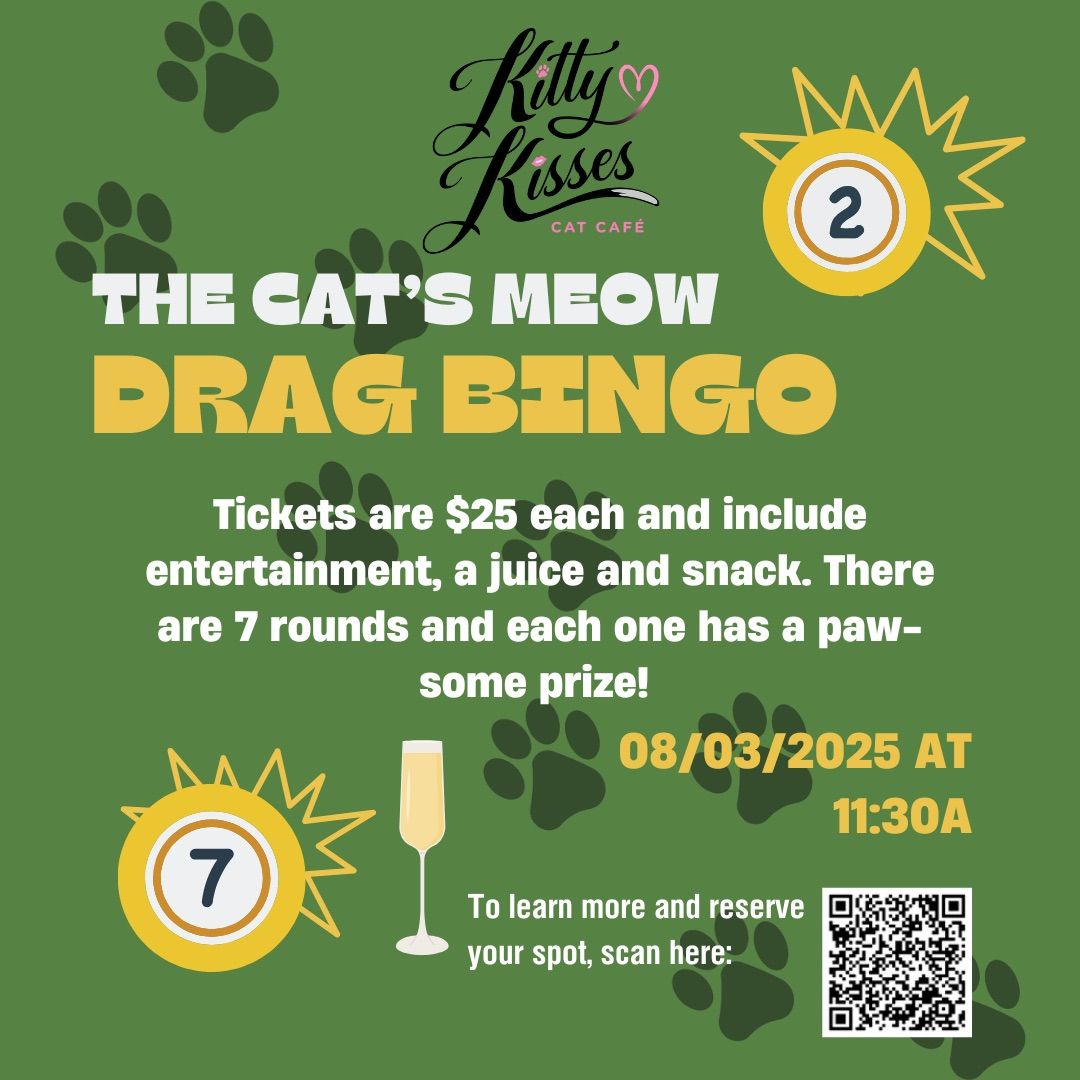 The Cat's Meow Drag Bingo