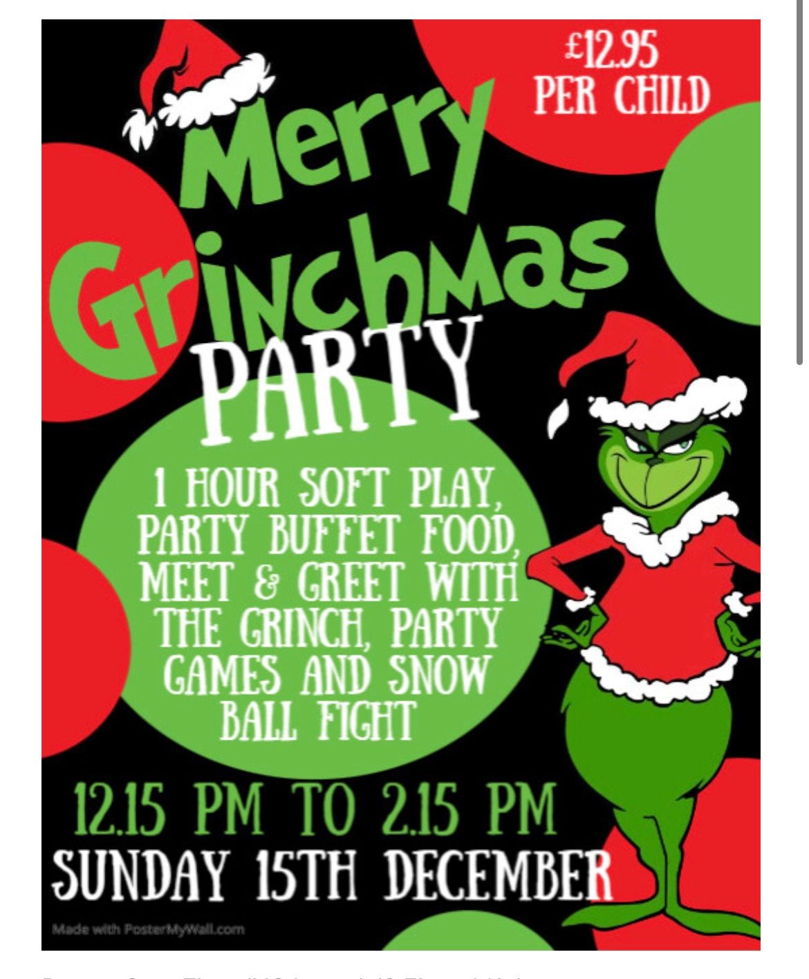 Grinch Christmas Party - Jungle Madness 