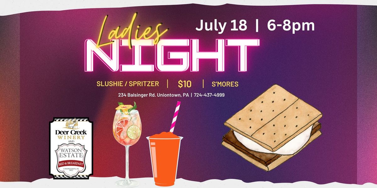 Sip 'n S'mores Girls Night Out 6-8pm