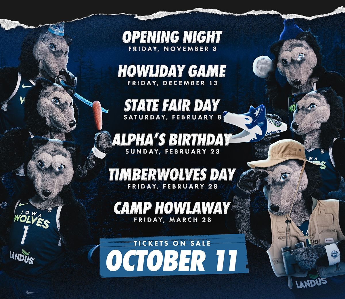 Noblesville Boom at Iowa Wolves at Casey's Center