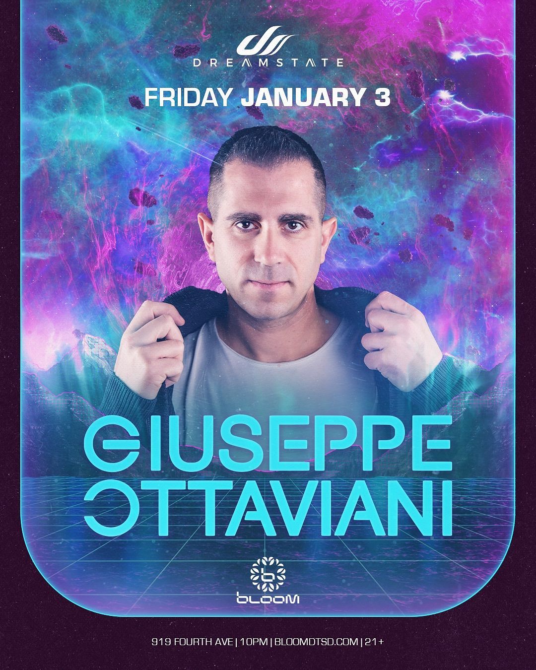 Giuseppe Ottaviani at Bloom Nightclub - San Diego