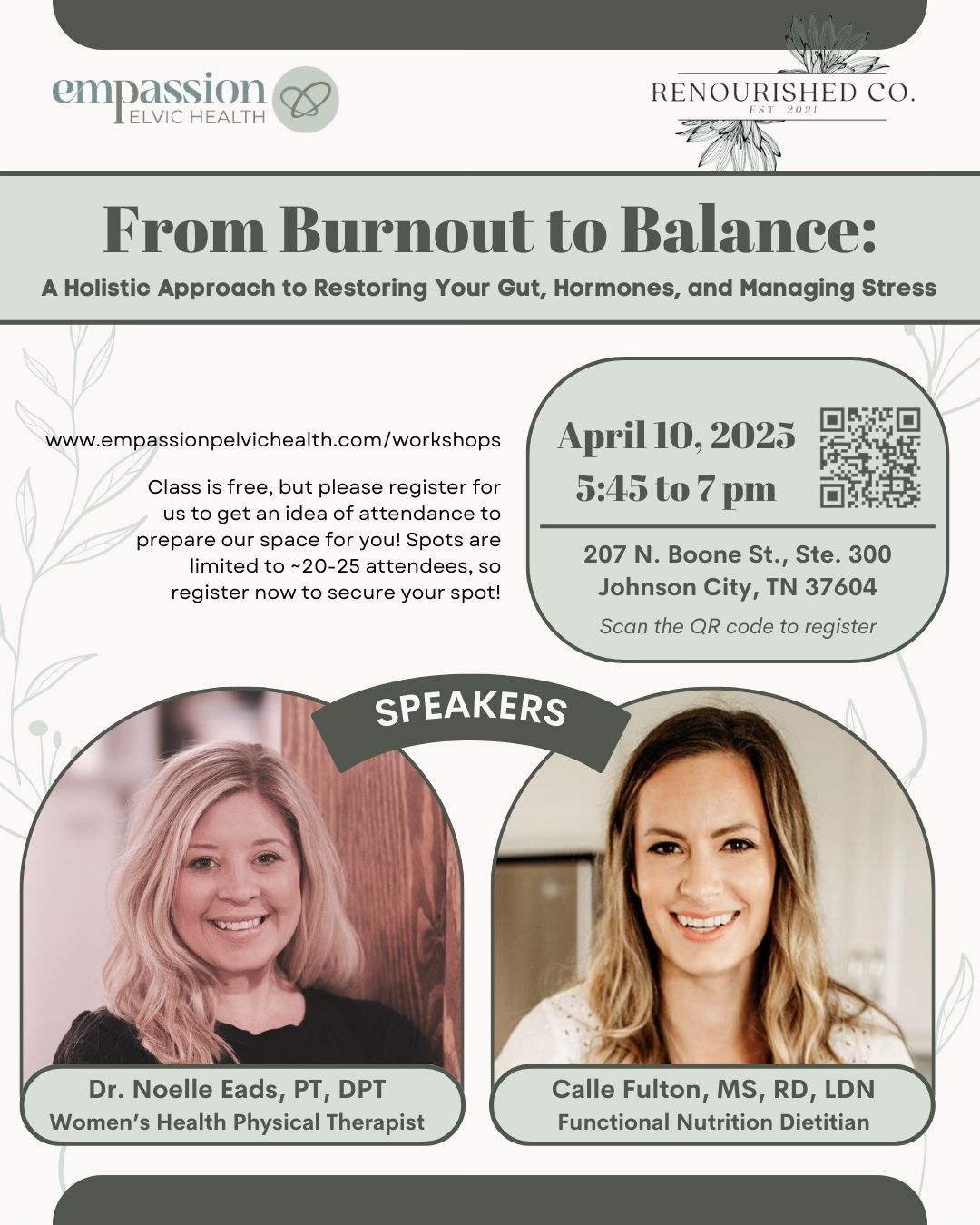 From Burnout to Balance: A Holistic Approach to Restoring Your Gut, Hormones, and Managing Stress