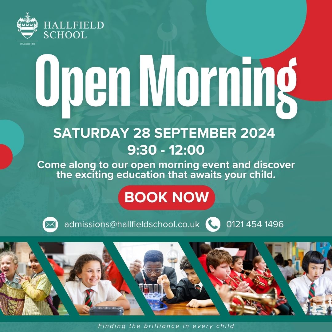 Hallfield School Open Morning