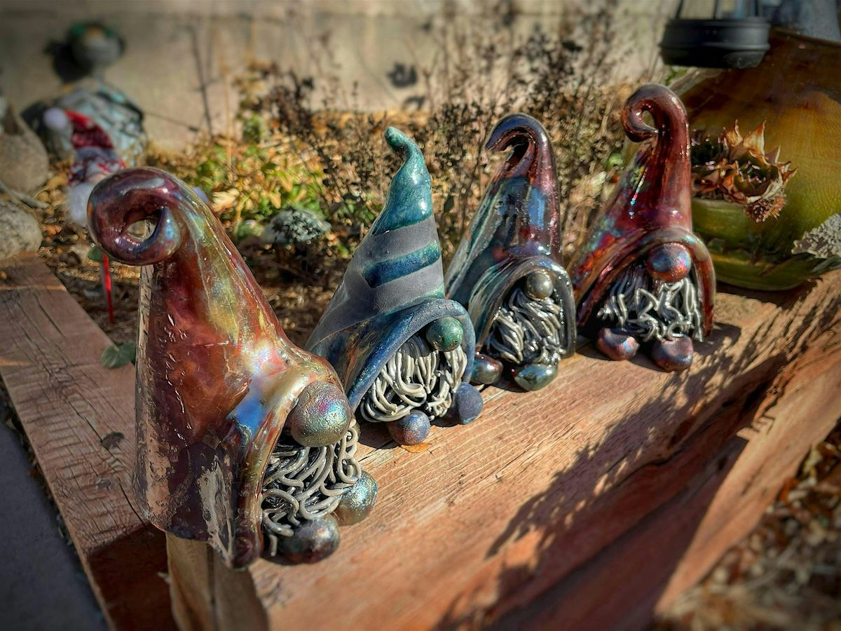 Raku Workshop:  Paint & Fire Gnomes