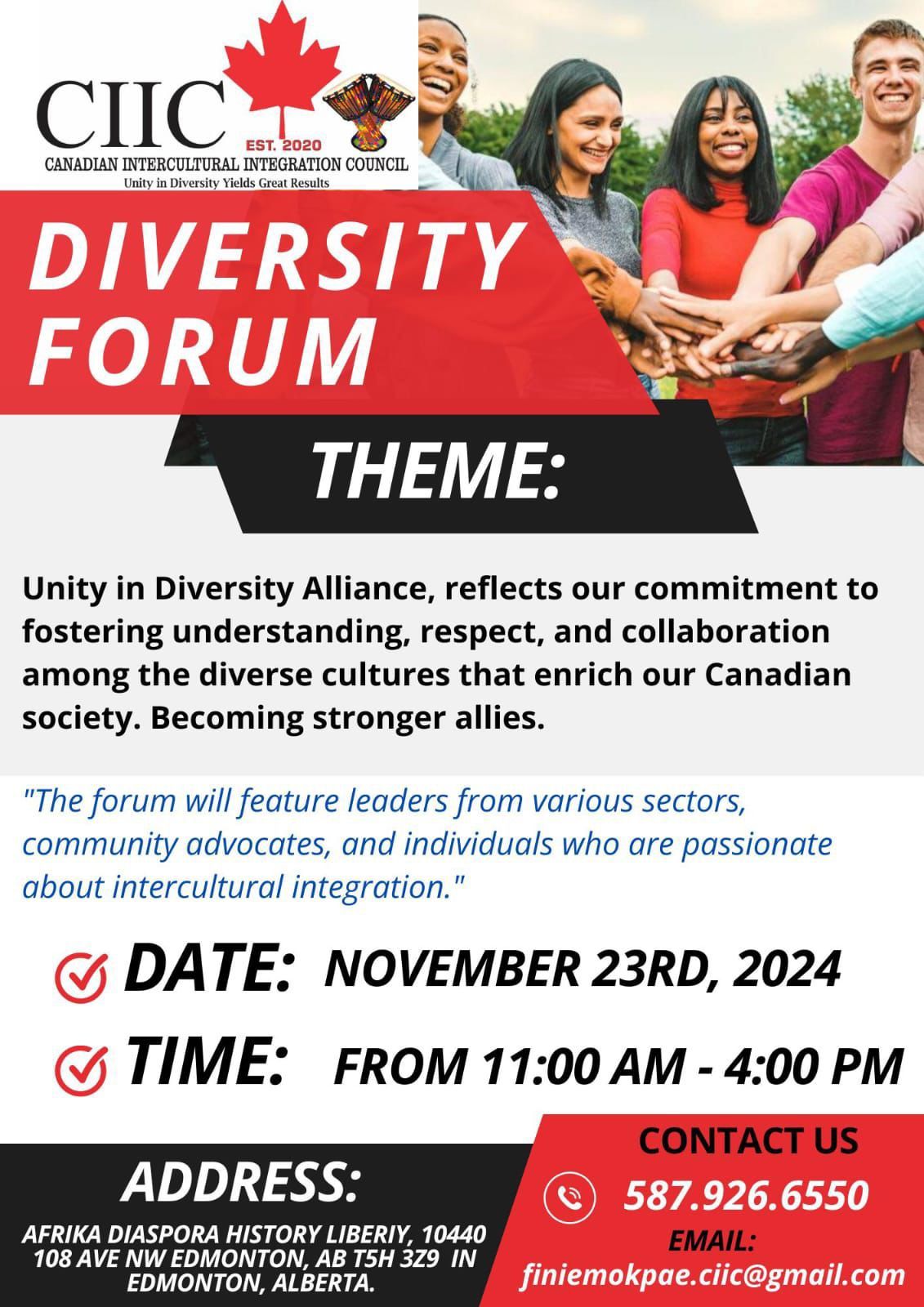 Diversity and Inclusion Forum