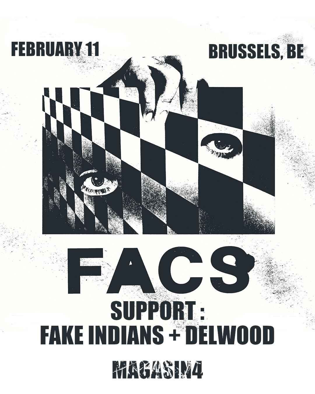 FACS (US) + FAKE INDIANS (BE) + DELWOOD (BE)