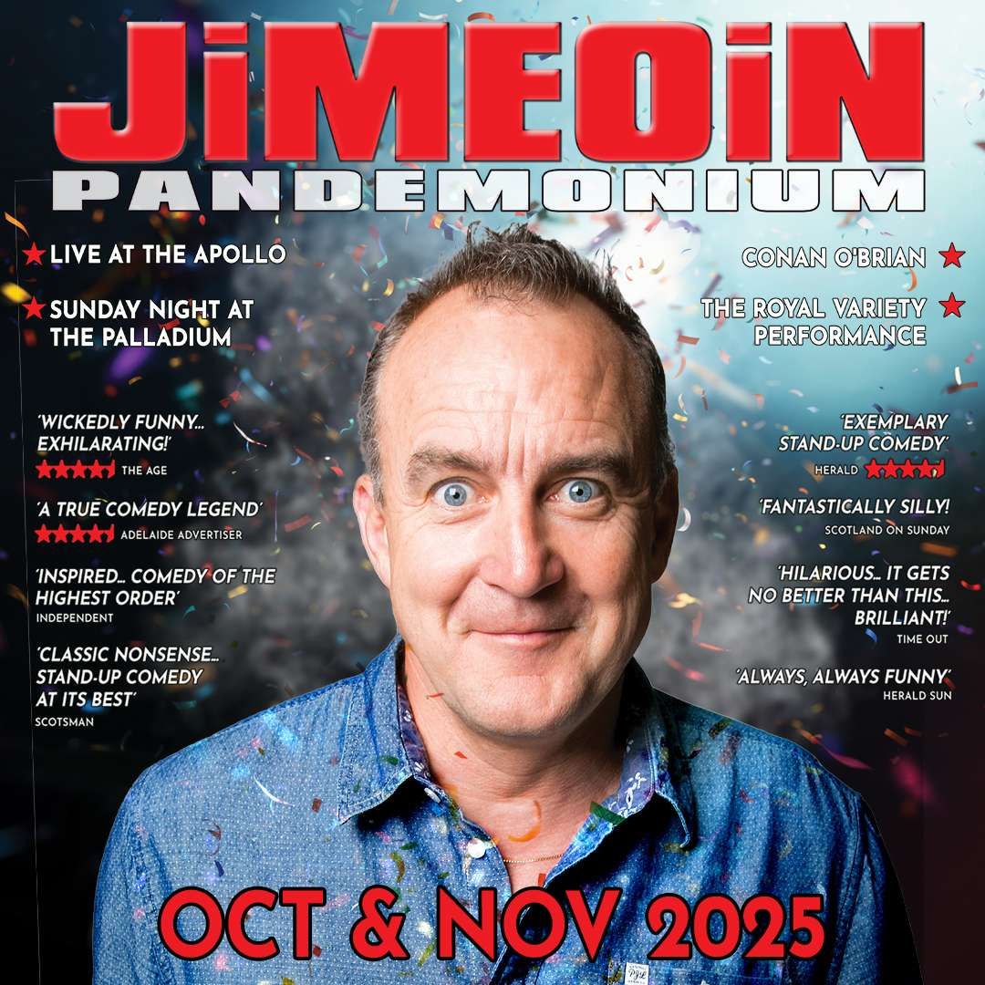 Jimeoin: Pandemonium at The Sands Centre