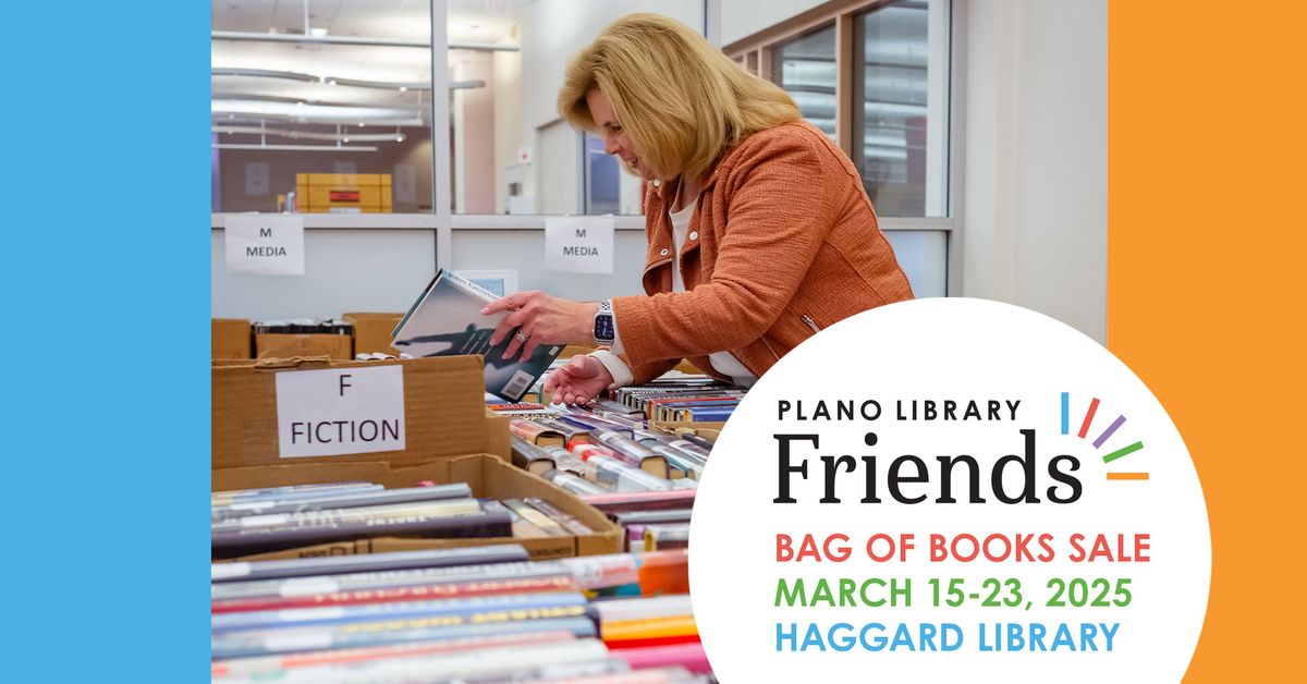 Bag of Books Sale: March 15 - March 23, 2025