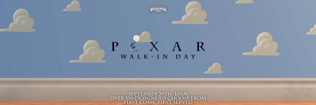 Pixar Walk-In Day \/\/ Over 100 designs to choose from