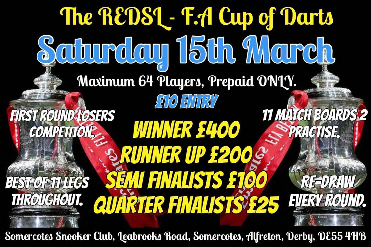 The Redsl FA Cup of Darts 