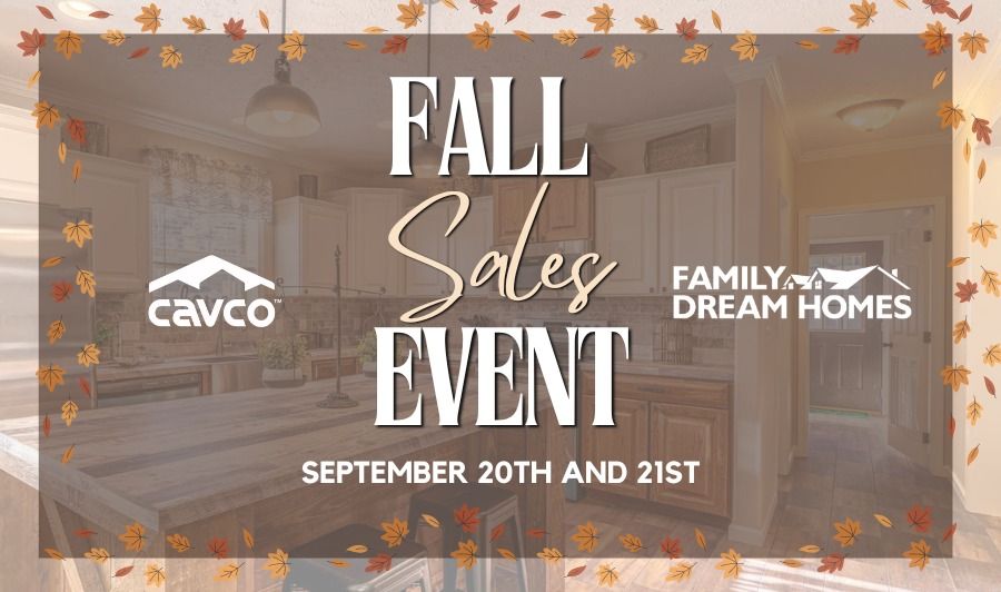 Fall Sales Event