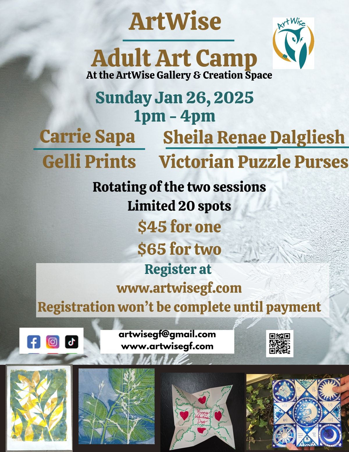 Adult Art Camp