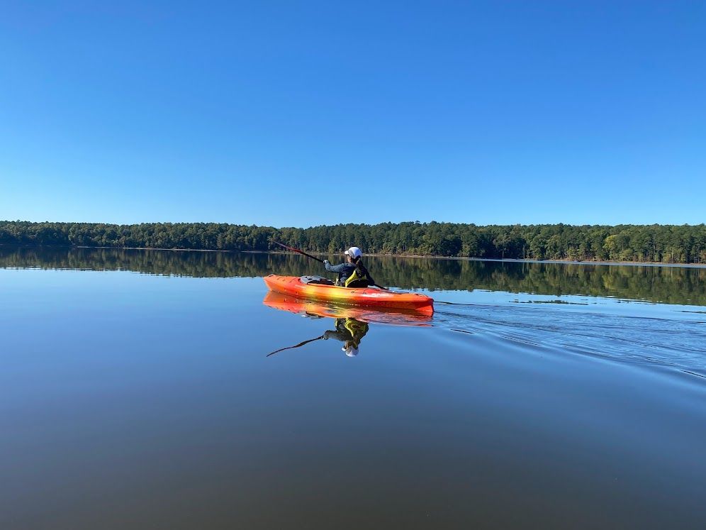 Guide Supported Canoe, Kayak, and Standup Paddleboarding at Beaver Dam on Falls Lake