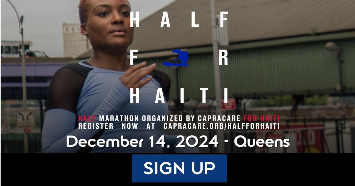 HALF FOR HAITI Half Marathon \/ Half Mile \/ Virtual Half Marathon