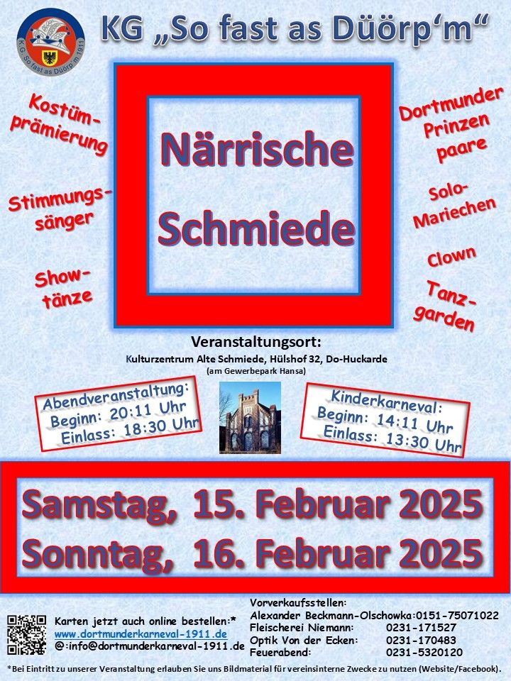 N\u00e4rrische Schmiede 2025 