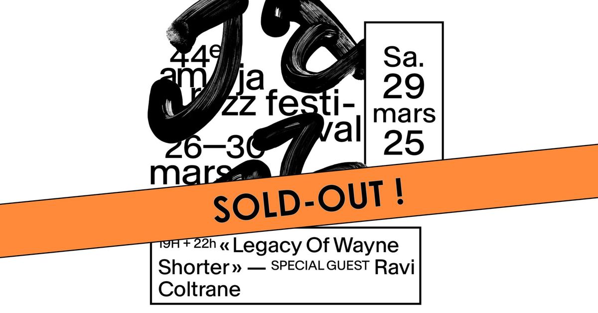 [SOLD-OUT !] AJF2025 \/ DANILO P\u00c9REZ, JOHN PATITUCCI, BRIAN BLADE, RAVI COLTRANE