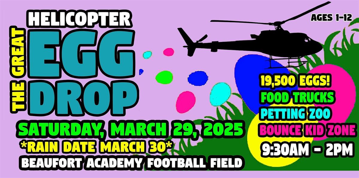 The 2025 Great Helicopter Easter Egg Drop