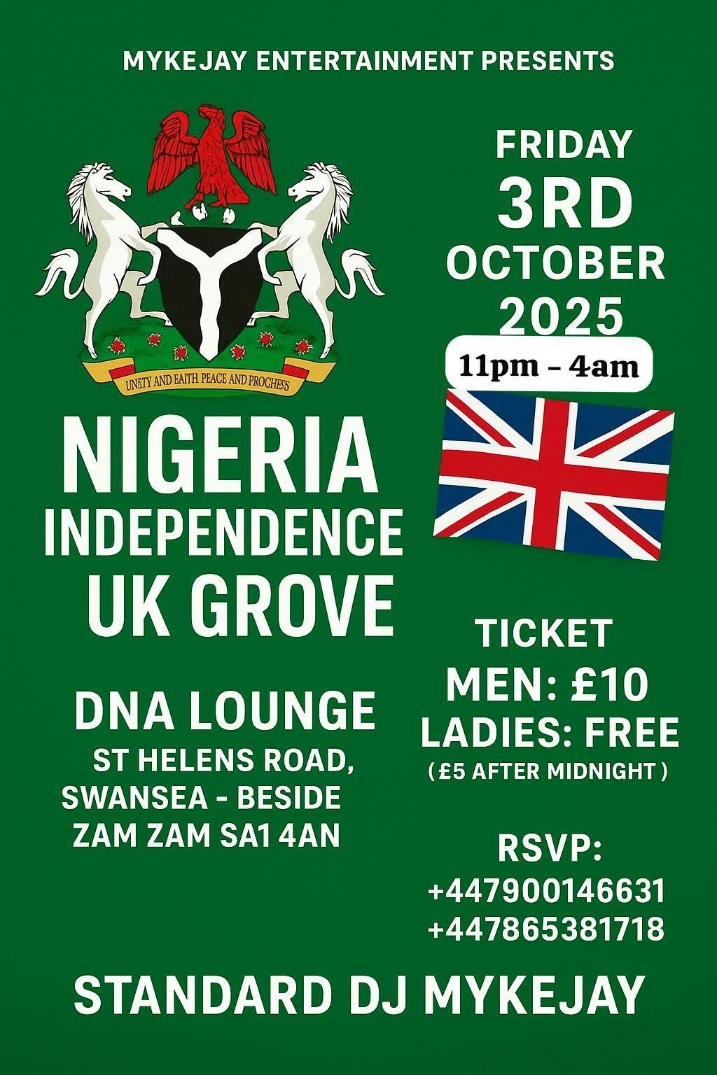 NIGERIA INDEPENDENCE UK GROOVE 