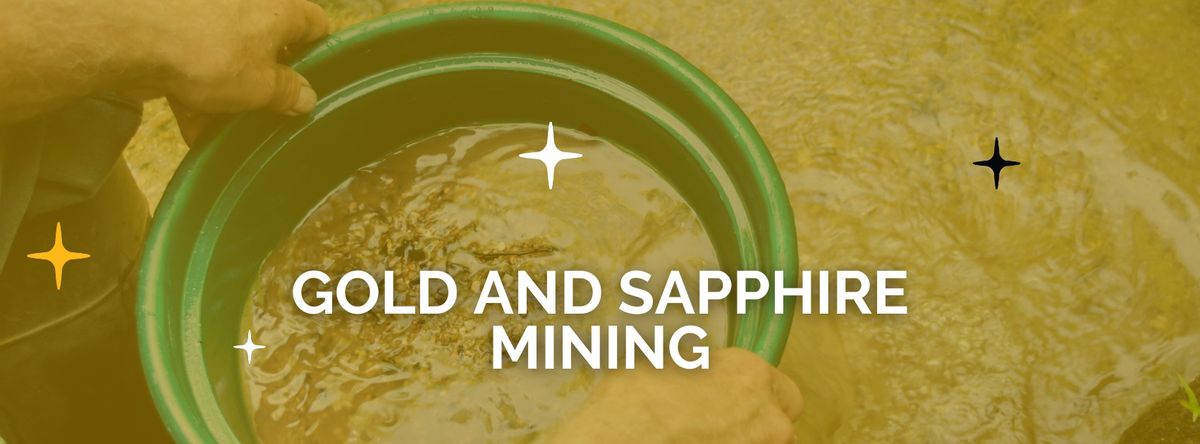 Gold and Sapphire Panning
