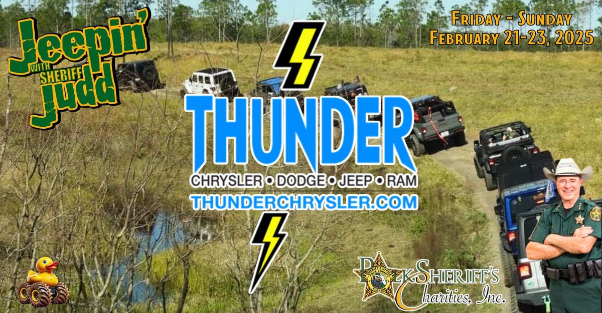 Jeepin' with Sheriff Judd and Thunder Chrysler!