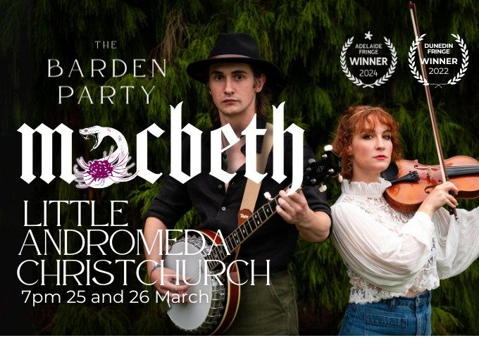 Macbeth at Little Andromeda, Christchurch