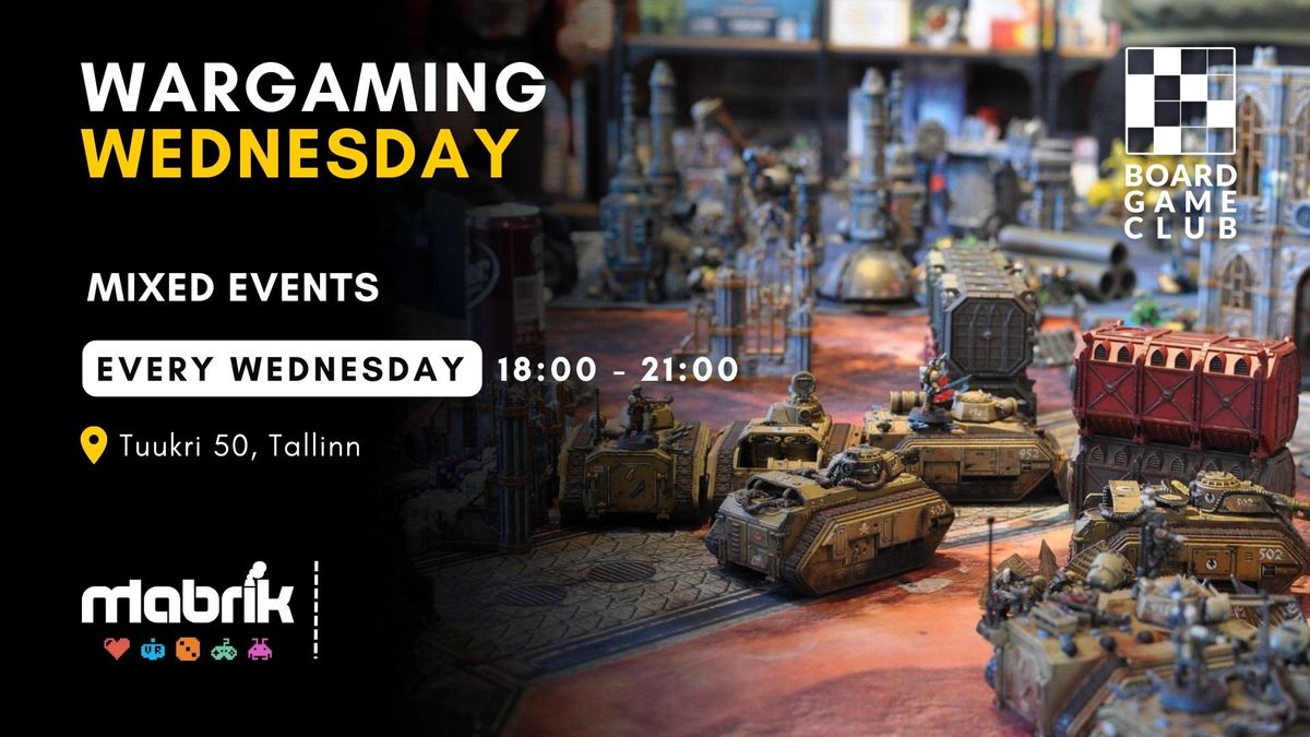 Wargaming Wednesday