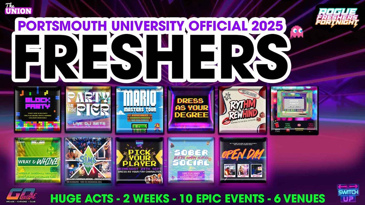 \ud83c\udf9f\ufe0f Official Portsmouth SU Freshers Wristband 2025