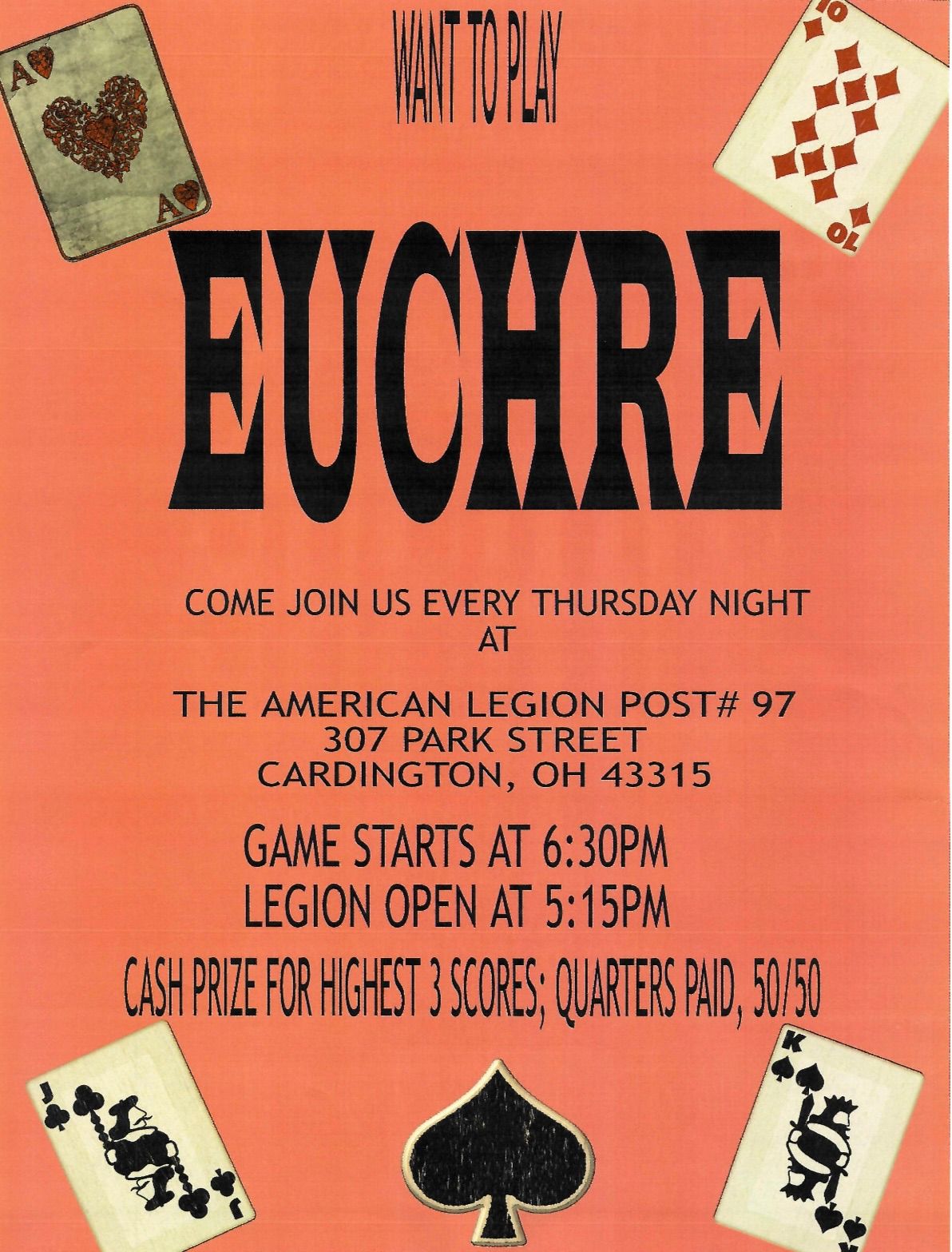 Euchre Night