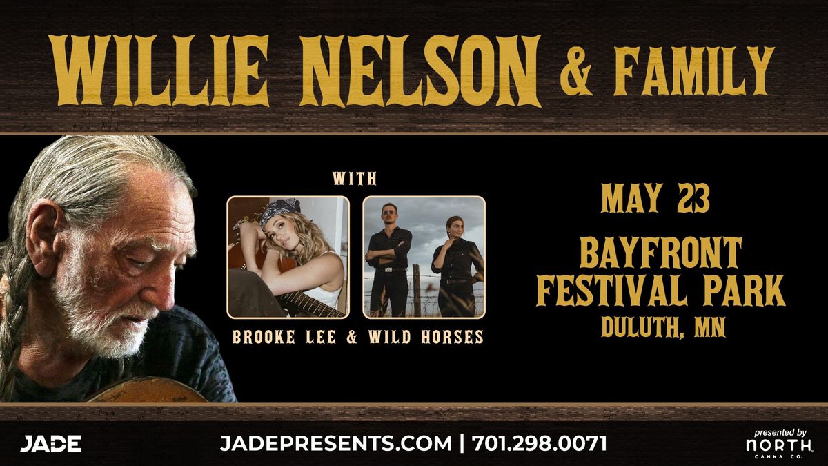 Willie Nelson & Family with Brooke Lee and Wild Horses | Duluth, MN
