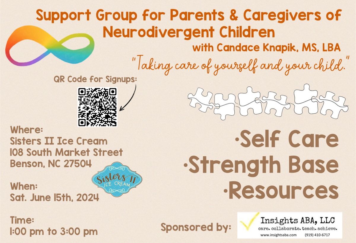 Support Group for Parents and Caregivers of Neurodivergent Children