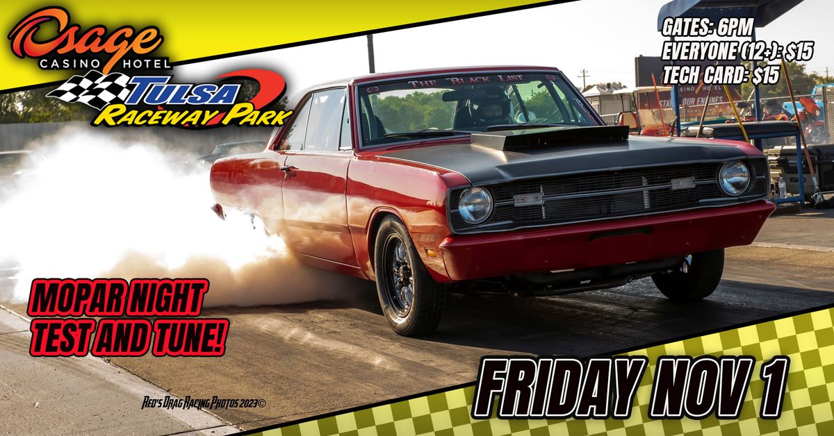 Mopar Night Fun Friday Test and Tune