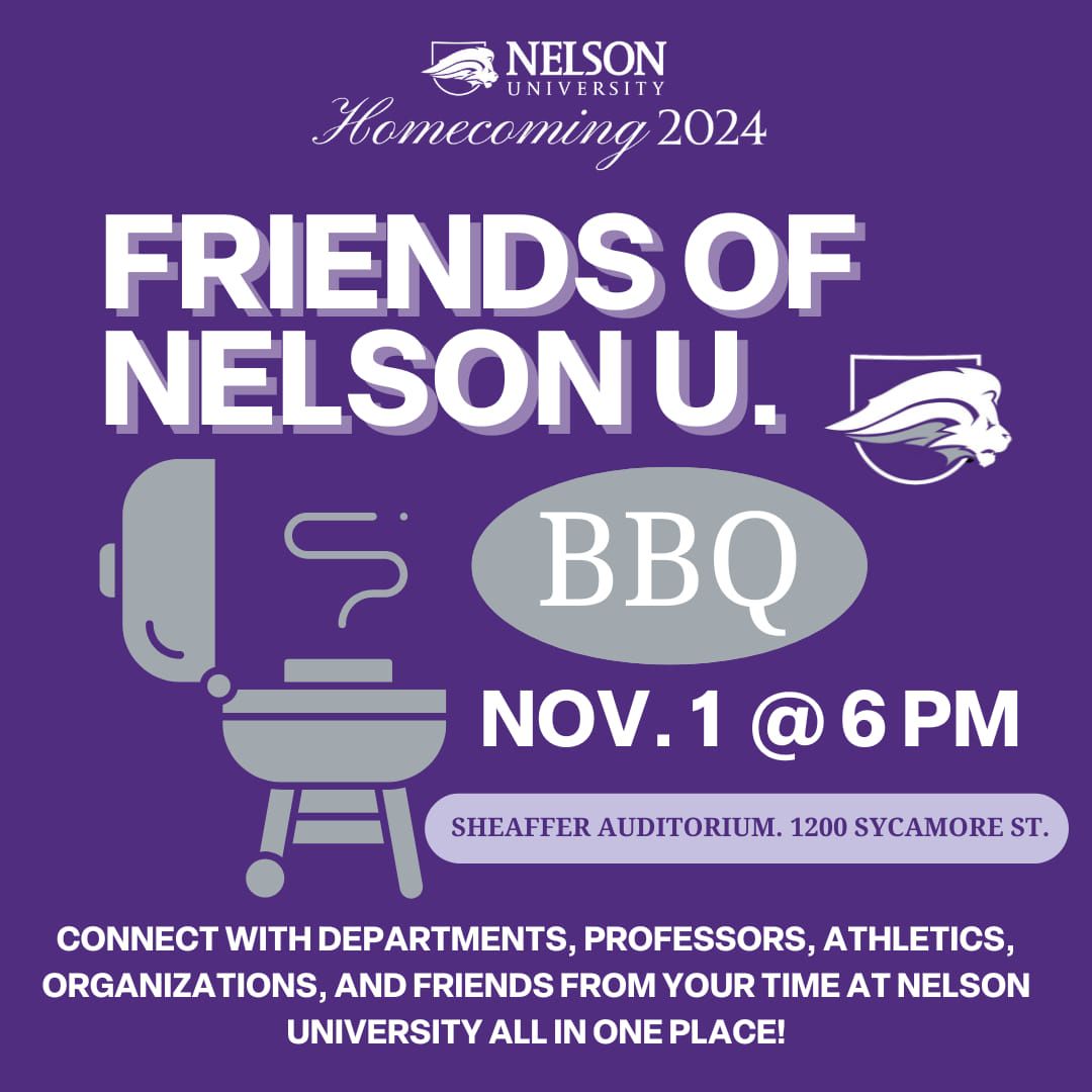 Friends of Nelson U. BBQ