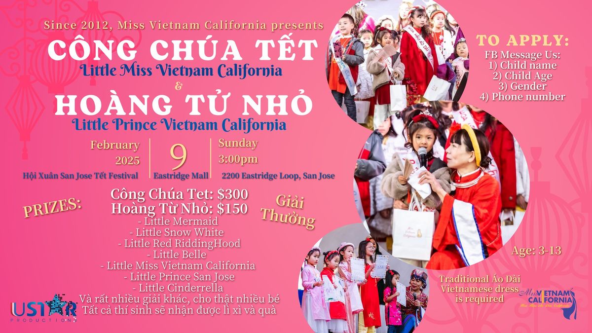 C\u00f4ng Ch\u00faa T\u1ebft & Ho\u00e0ng T\u1eed Nh\u1ecf by Miss Vietnam California