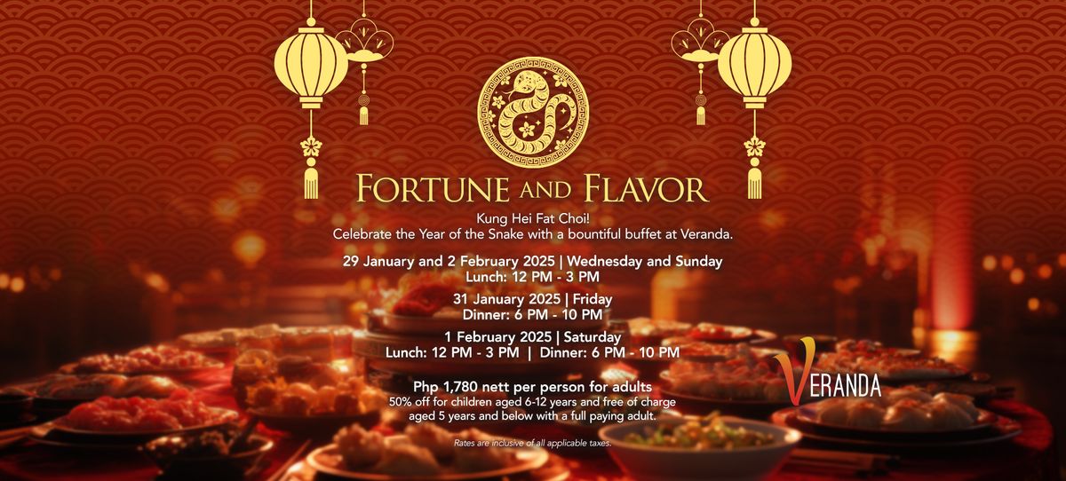  Fortune and Flavor Await: Celebrate Chinese New Year at Taal Vista Hotel