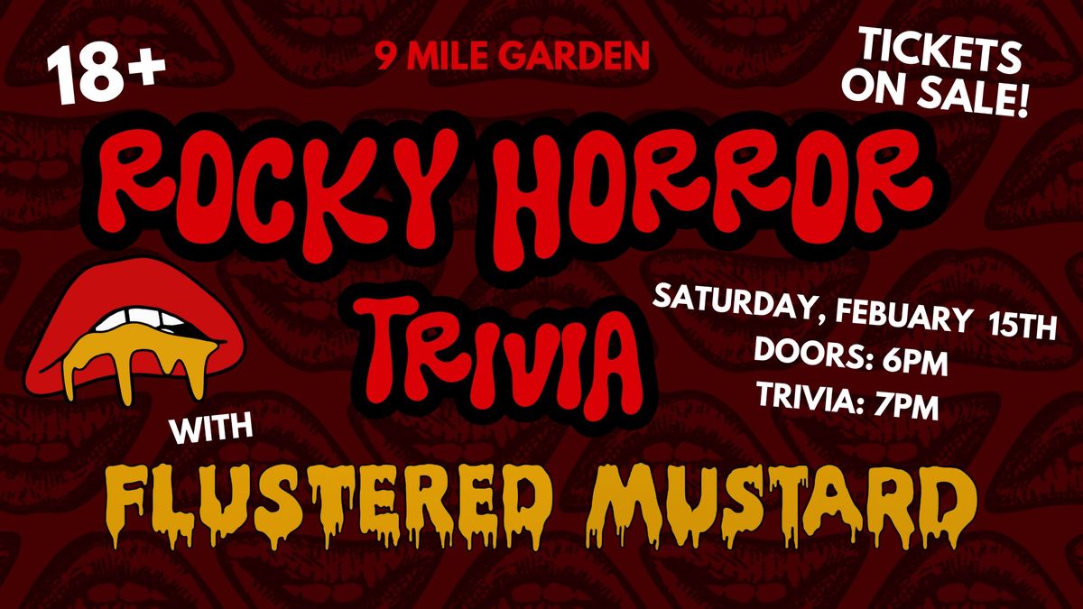 Rocky Horror Trivia with Flustered Mustard