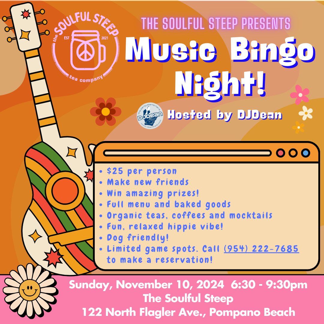 Music Bingo Night