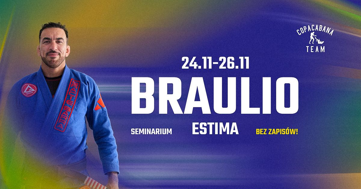 Braulio Estima - treningi Nogi \/ BJJ i otwarte seminarium BJJ