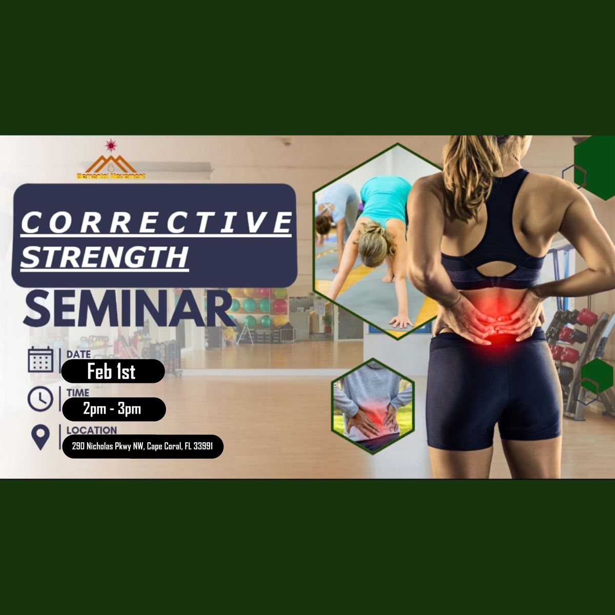 Corrective Strength Seminar 