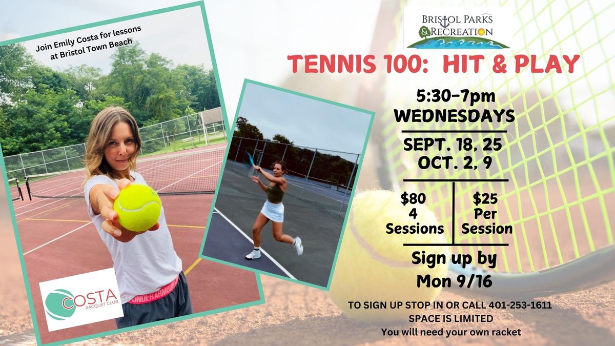 Tennis 100: Hit & Play