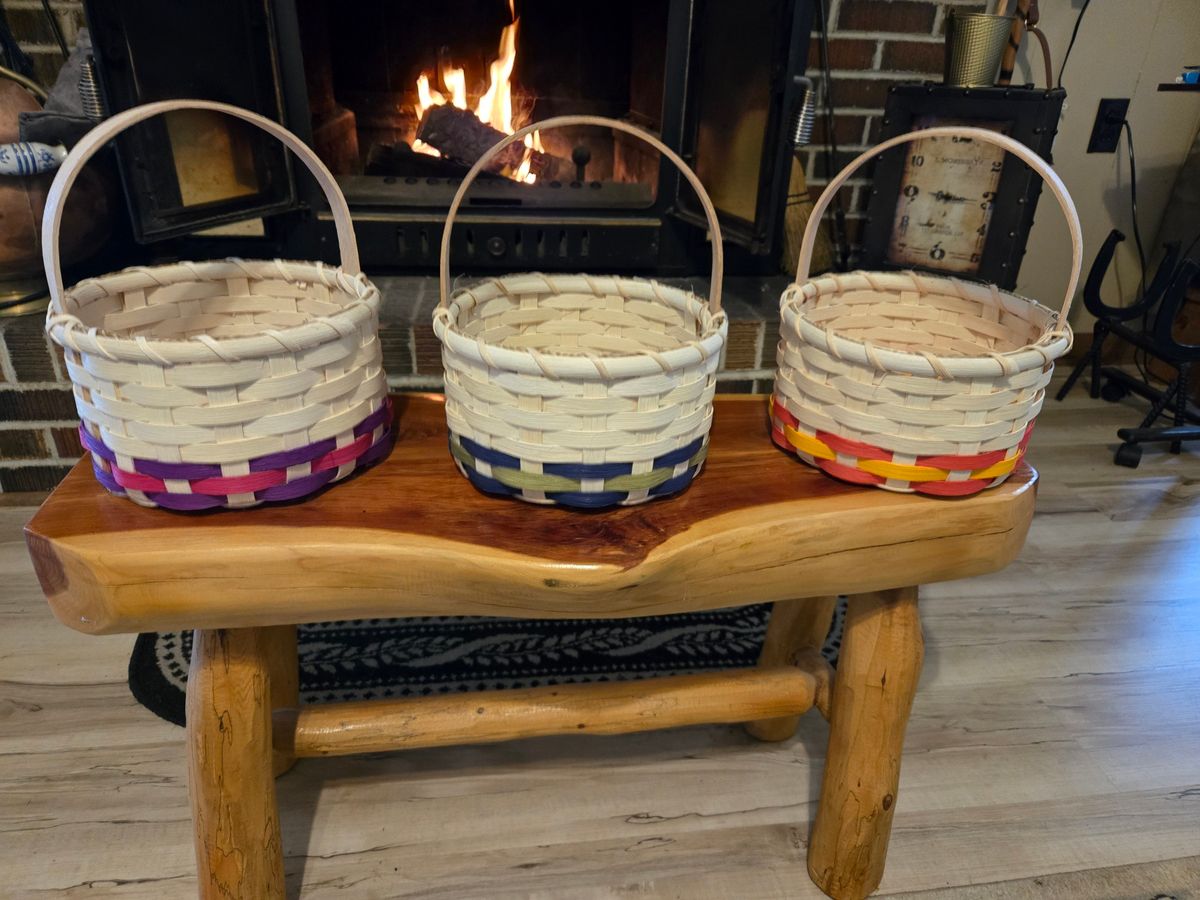 Heirloom Easter Basket Weaving Class with April McCartney