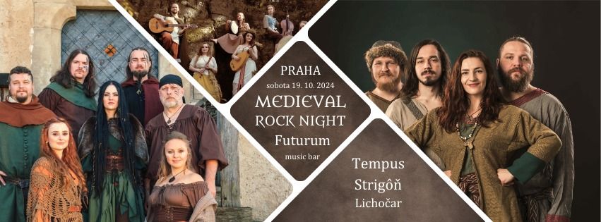 Medieval Rock Night - Tempus + Strig\u00f4\u0148 + Licho\u010dar (Praha)