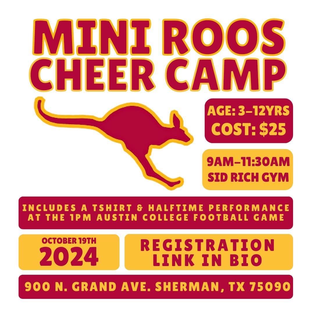 Mini Roos Cheer Camp