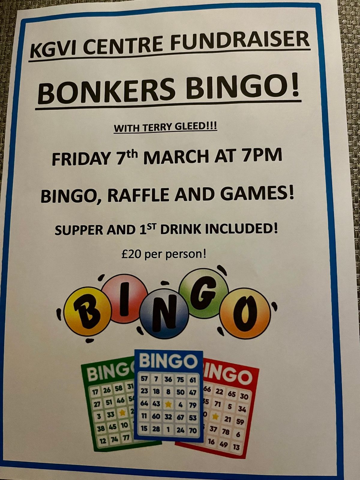 Bonkers Bingo!