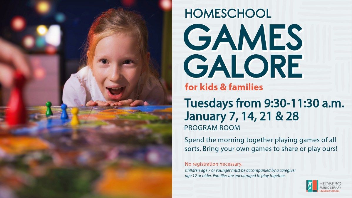 Homeschool Games Galore (kids & families)