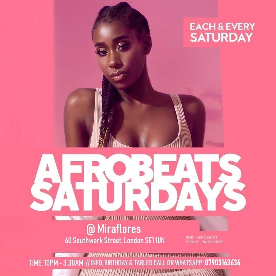 Afrobeats Saturdays 