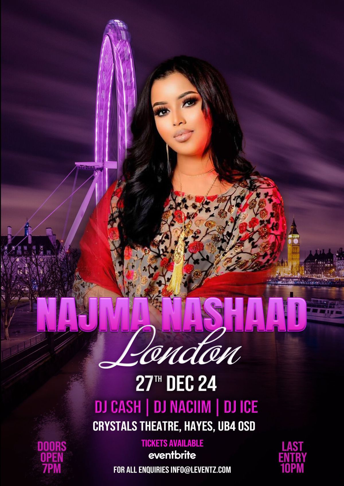 Najma Nashaad Live In London