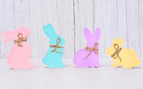 DIY Workshop: Wooden Bunny Shelf Sitters - March 27th (6:30pm-8:30pm)